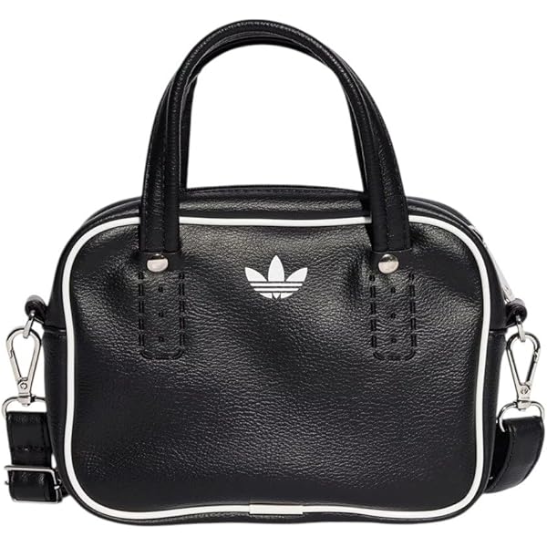 新品Adidas アウトライン トレフォイル ショルダーバッグ IY4057 ポリウレタン アウトライン トレフォイル ショルダーバッグ ブラック